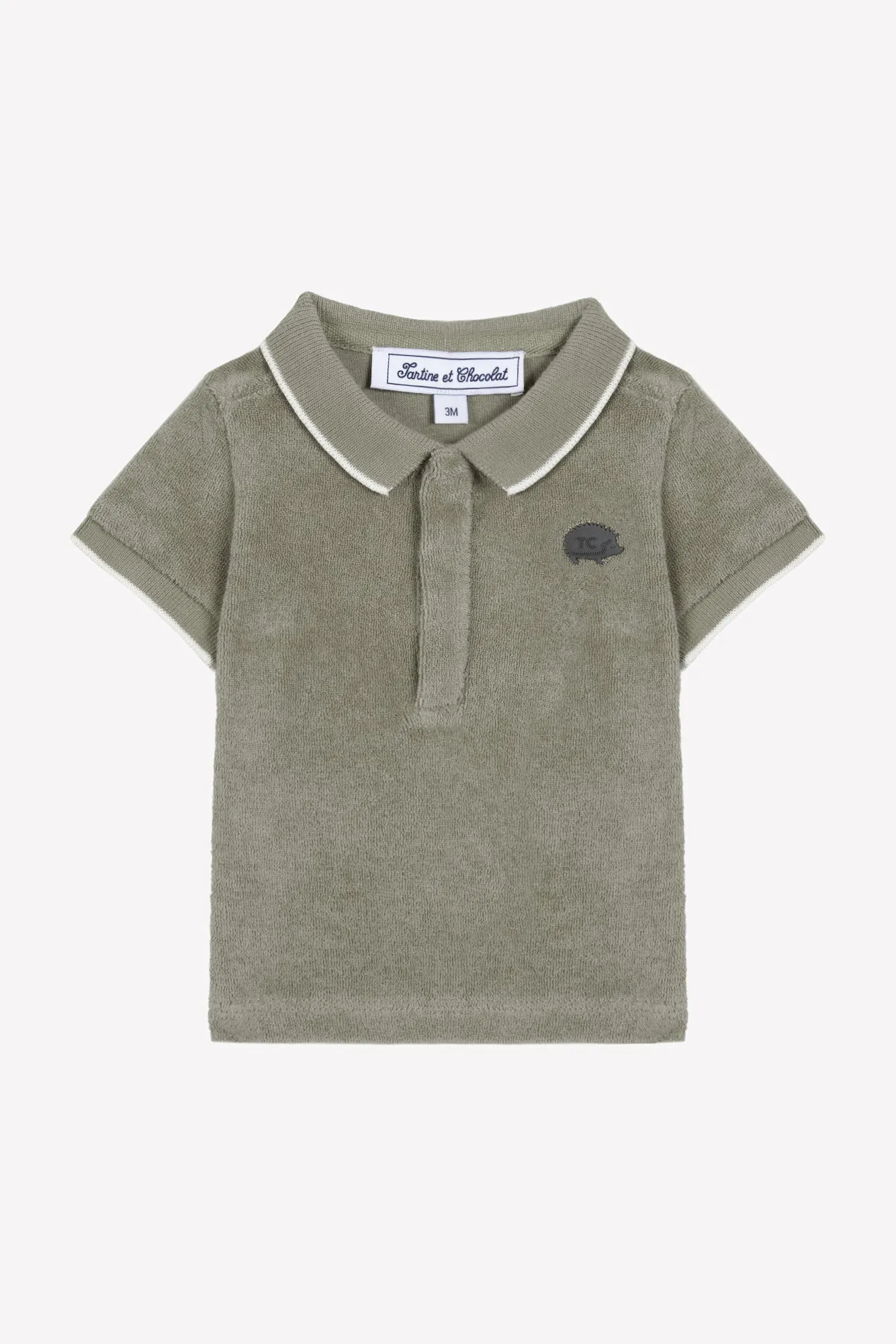 Tartine Et Chocolat Boys Girls BABY EXPLORATEUR EN HERBE POLO1 - Fougère
