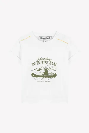 Tartine Et Chocolat Boys Girls BABY EXPLORATEUR EN HERBE TEESHIRT 6 - Blanc