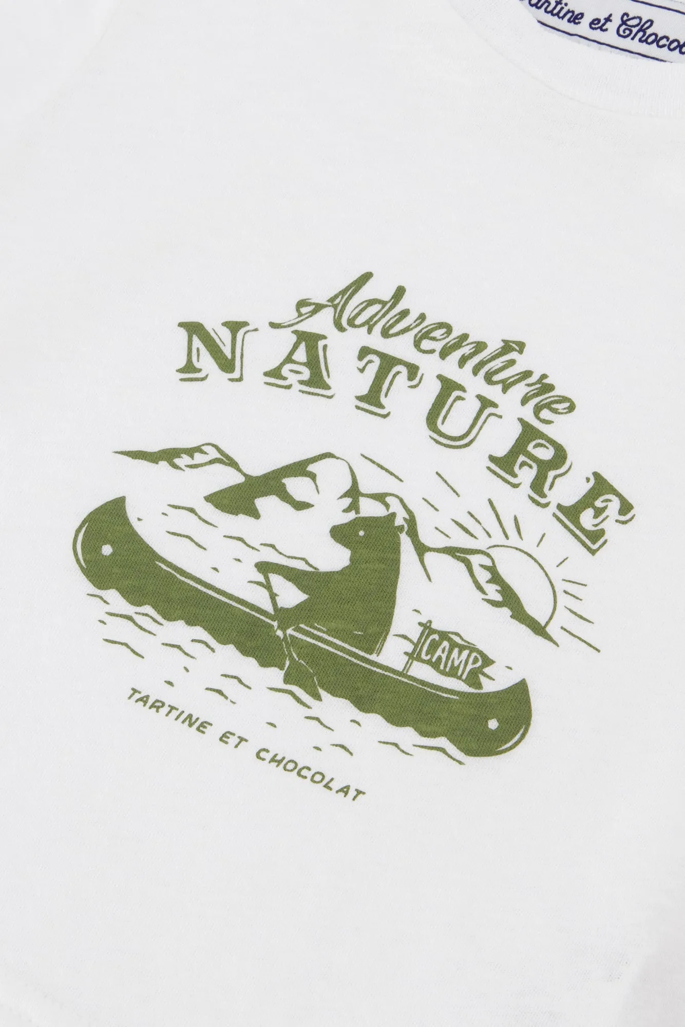 Tartine Et Chocolat Boys Girls BABY EXPLORATEUR EN HERBE TEESHIRT 6 - Blanc
