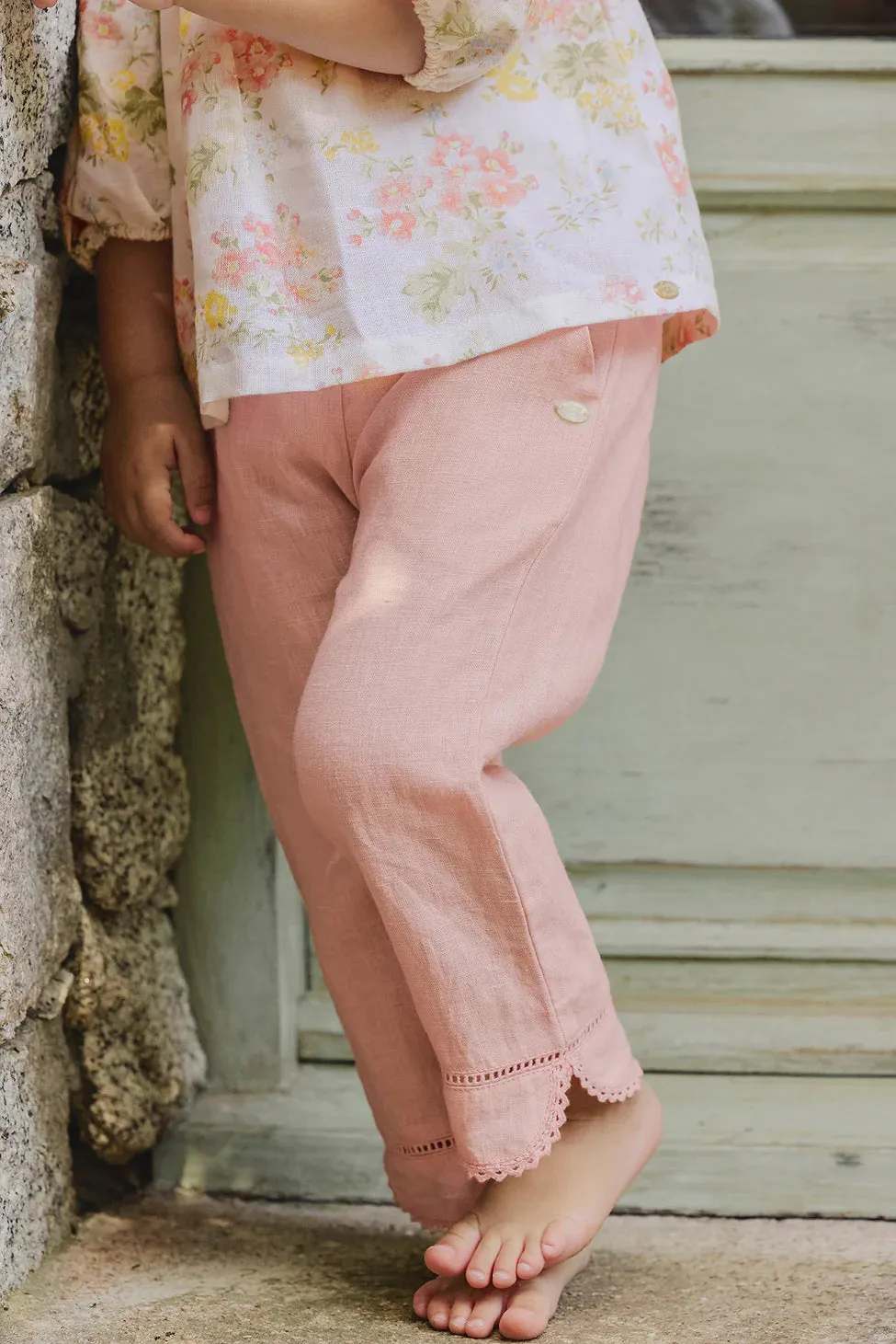 Tartine Et Chocolat Boys Girls BABY JARDIN D'ETE PANTALON 4 - Pivoine