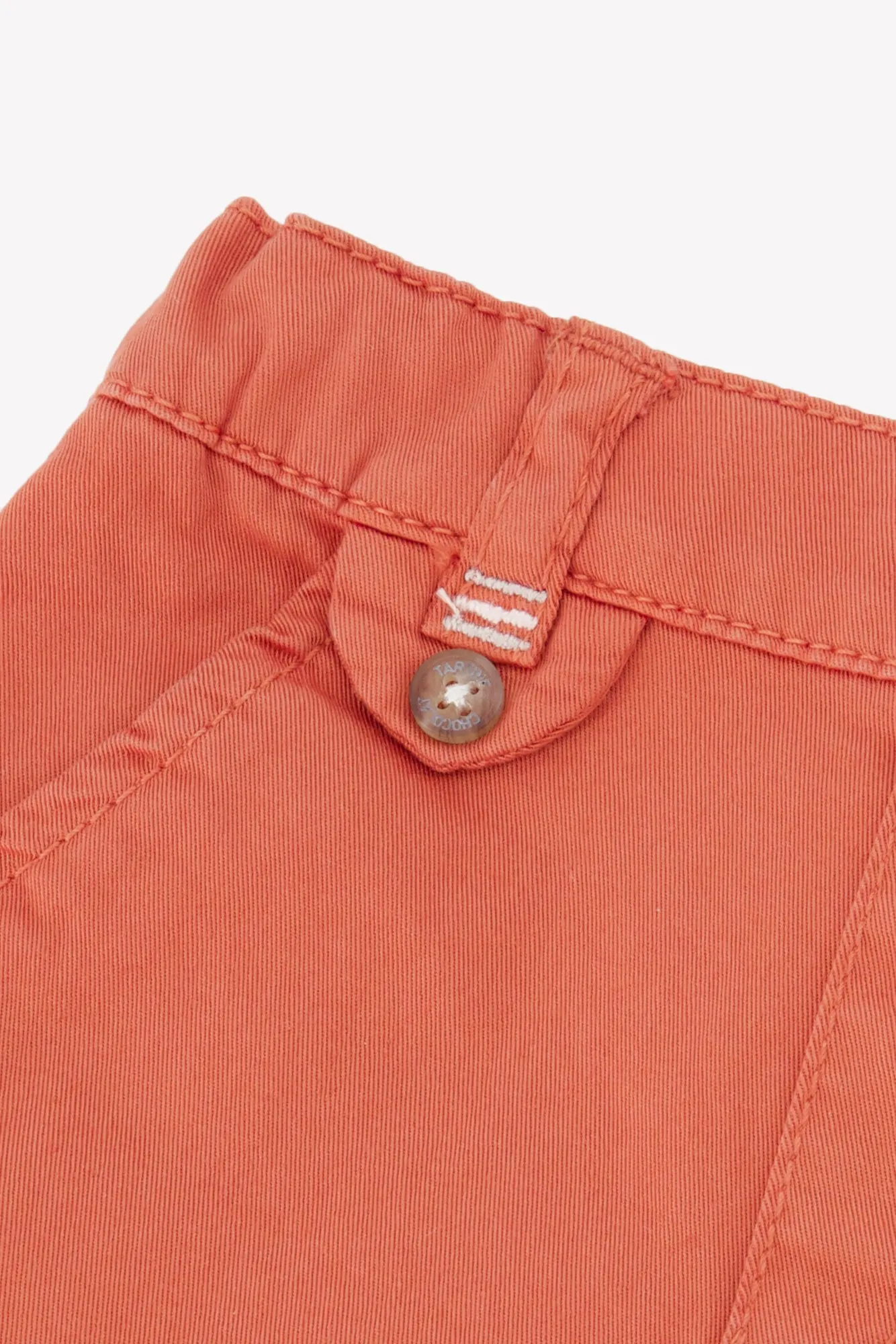 Tartine Et Chocolat Boys Girls BABY PETIT COWBOY SHORT 13 - Orange