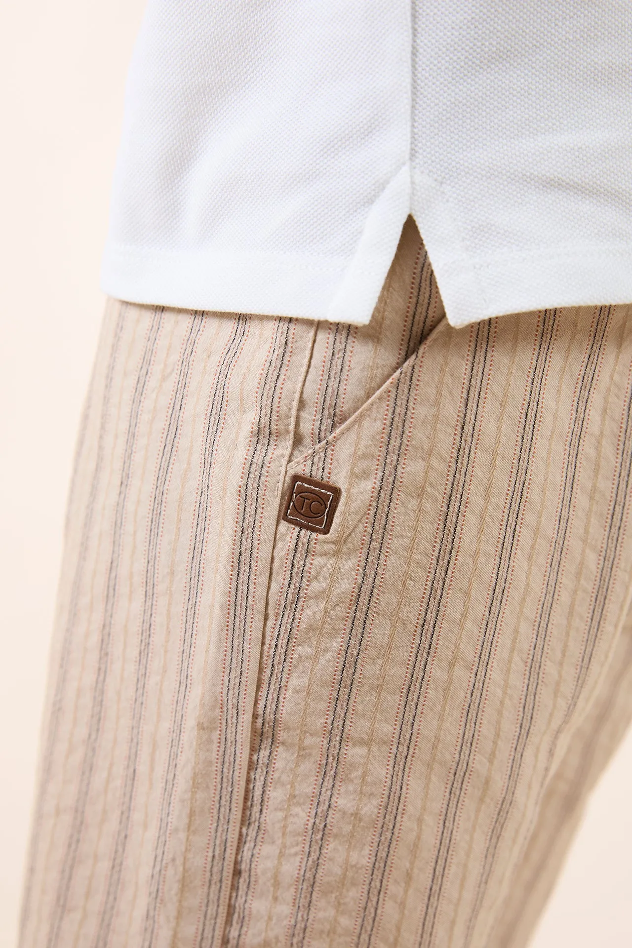 Tartine Et Chocolat Boys Girls BABY PETIT COWBOY SHORT16 - Ocre