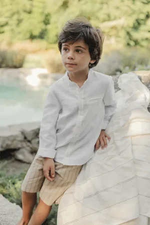 Tartine Et Chocolat Boys Girls BABY PETIT COWBOY SHORT16 - Ocre