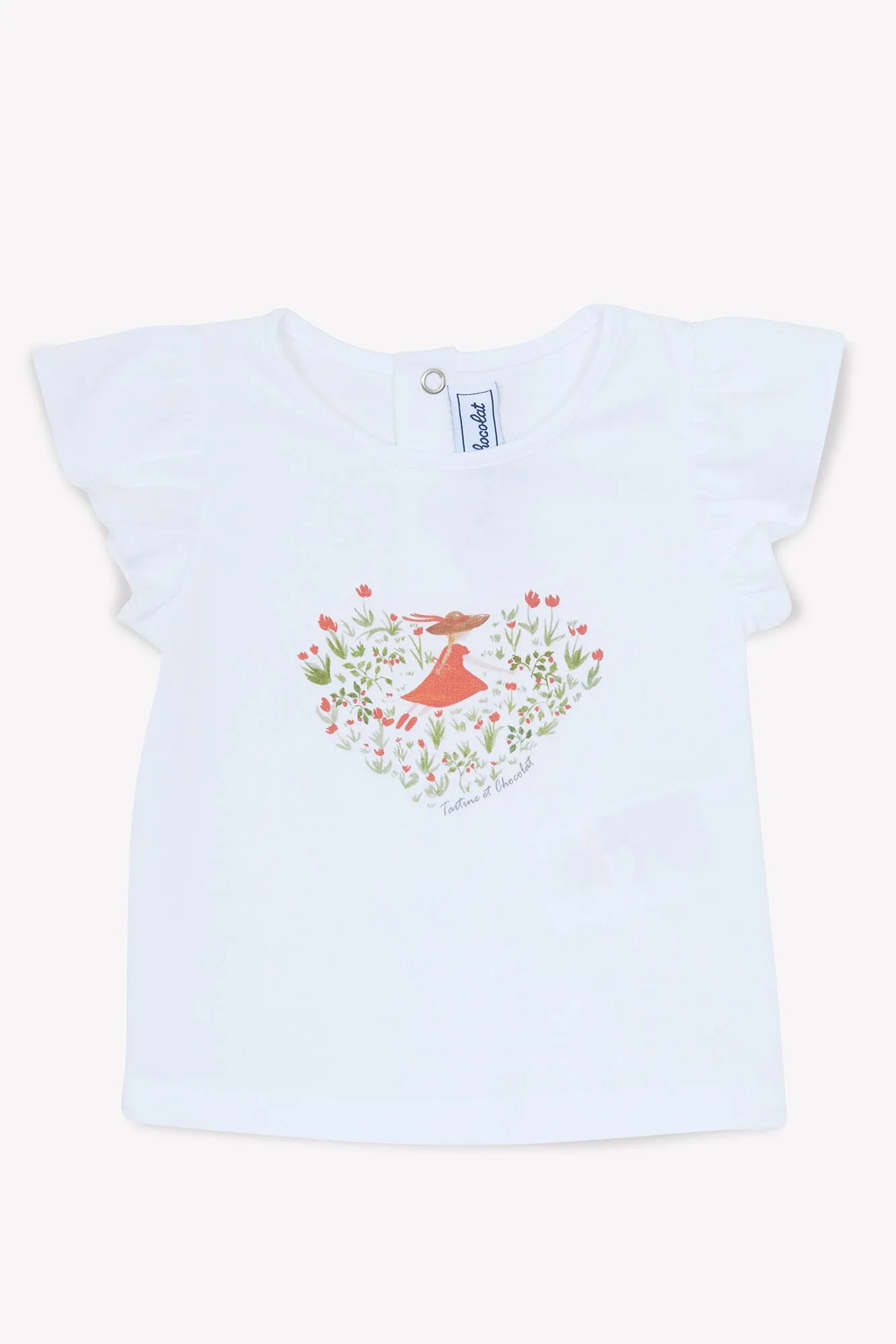 Tartine Et Chocolat Boys Girls BABY PROMENADE BUCOLIQUE TEESHIRT 5 - Blanc