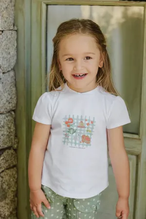 Tartine Et Chocolat Boys Girls BABY PROMENADE BUCOLIQUE TEESHIRT4 - Blanc