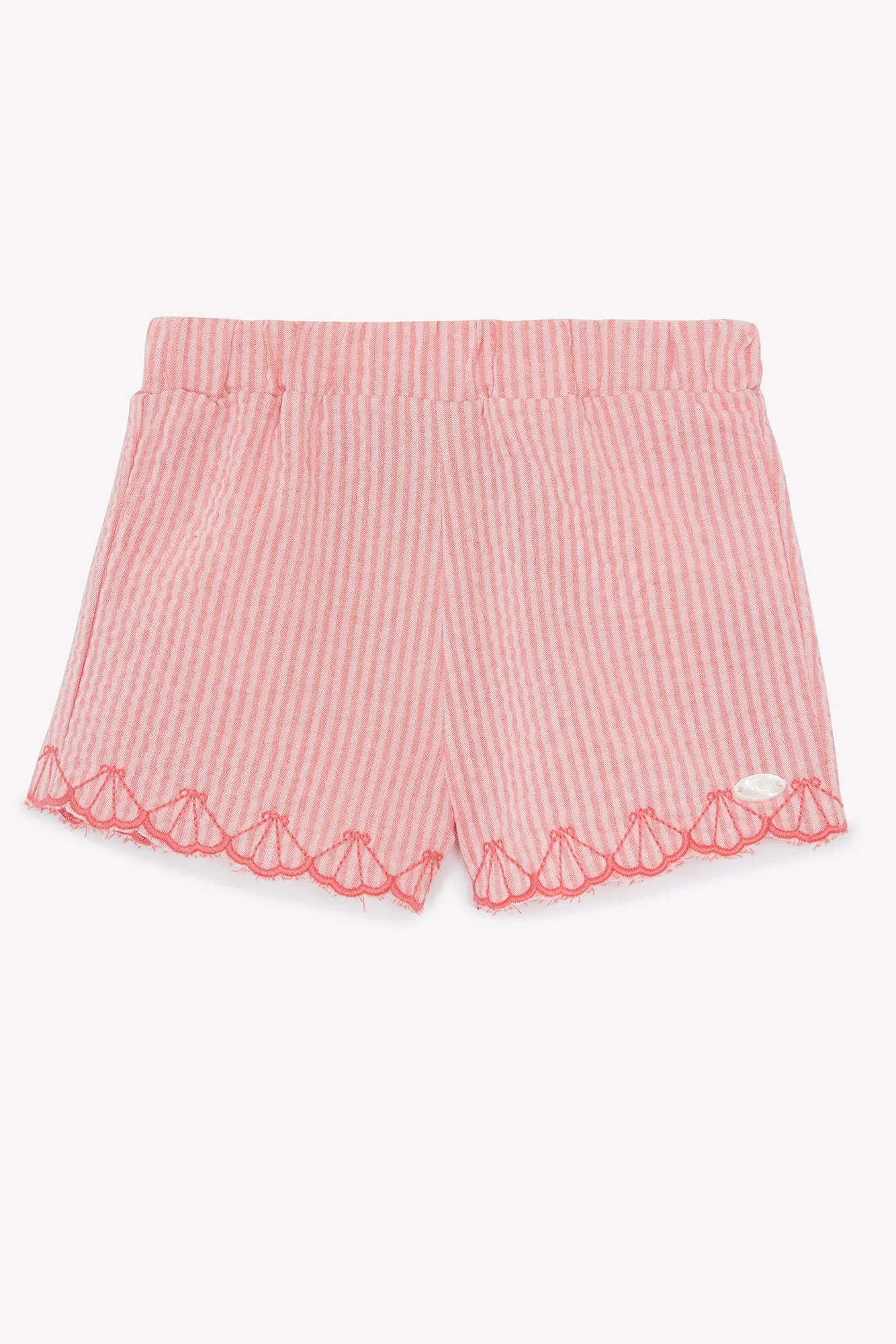 Tartine Et Chocolat Boys Girls BABY TRESOR D'ETE SHORT 14 - Corail