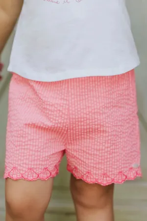 Tartine Et Chocolat Boys Girls BABY TRESOR D'ETE SHORT 14 - Corail