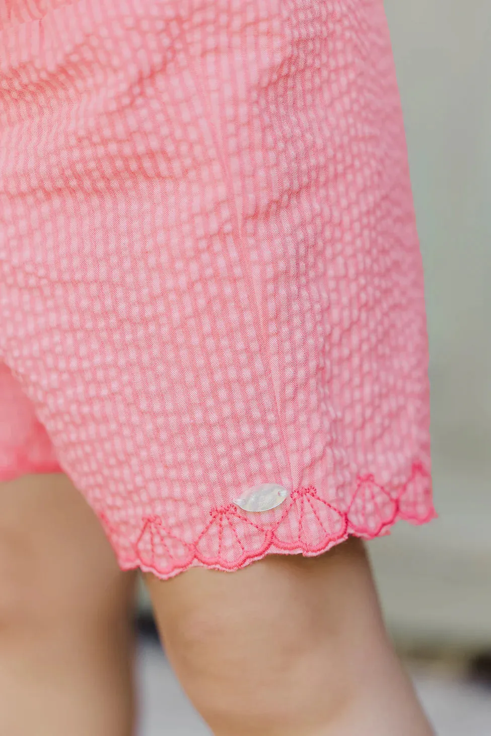 Tartine Et Chocolat Boys Girls BABY TRESOR D'ETE SHORT 14 - Corail