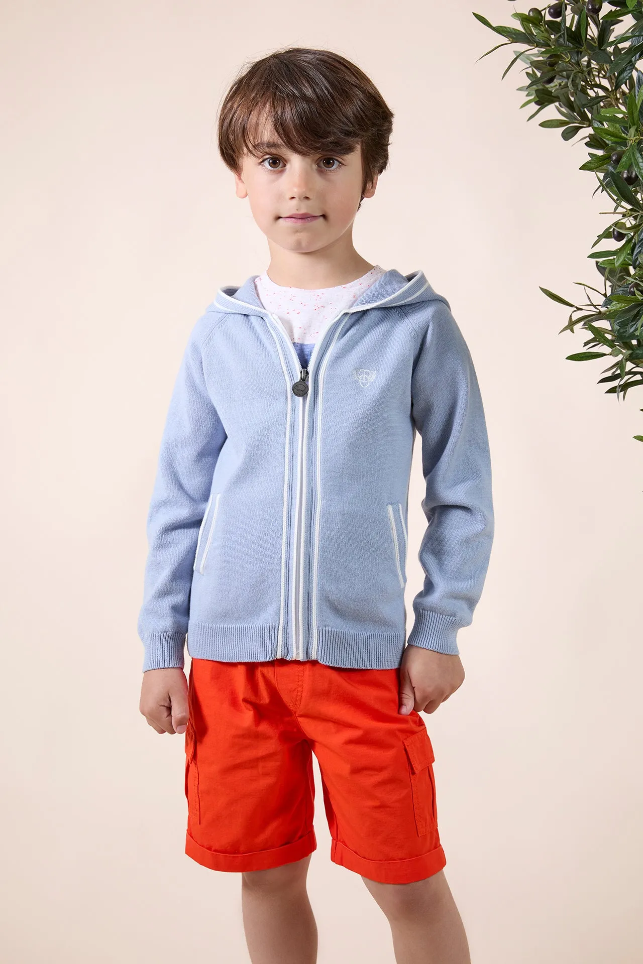 Tartine Et Chocolat Boys Girls CITY AVENTURE SHORT7BIS - Spicy orange