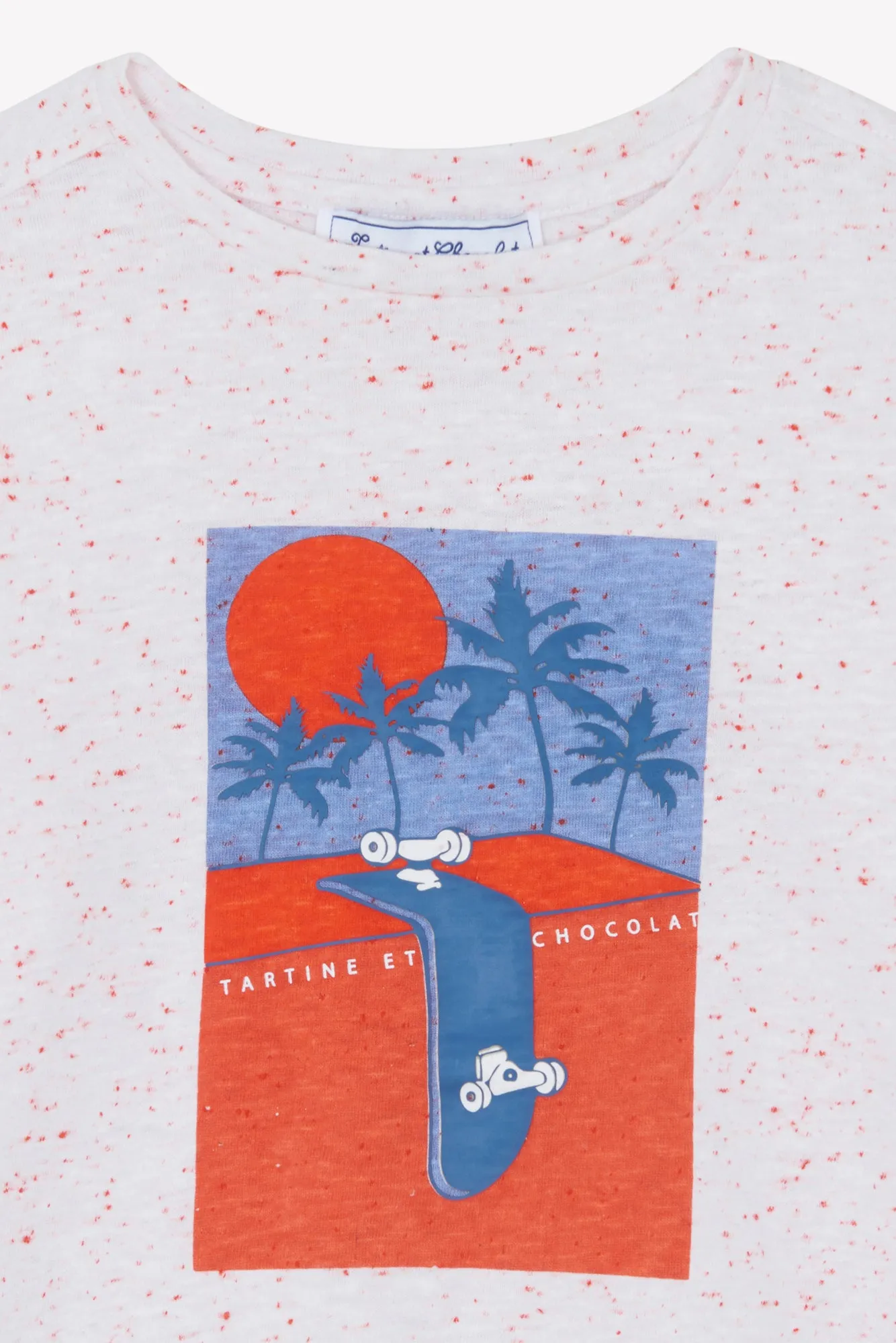 Tartine Et Chocolat Boys Girls CITY AVENTURE TEESHIRT 1BIS - Spicy orange