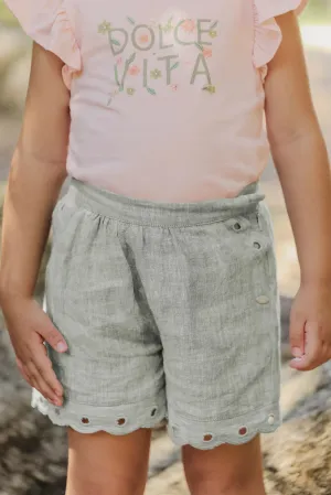 Tartine Et Chocolat Boys Girls ECHAPPEE ROMANTIQUE SHORT E - Khaki