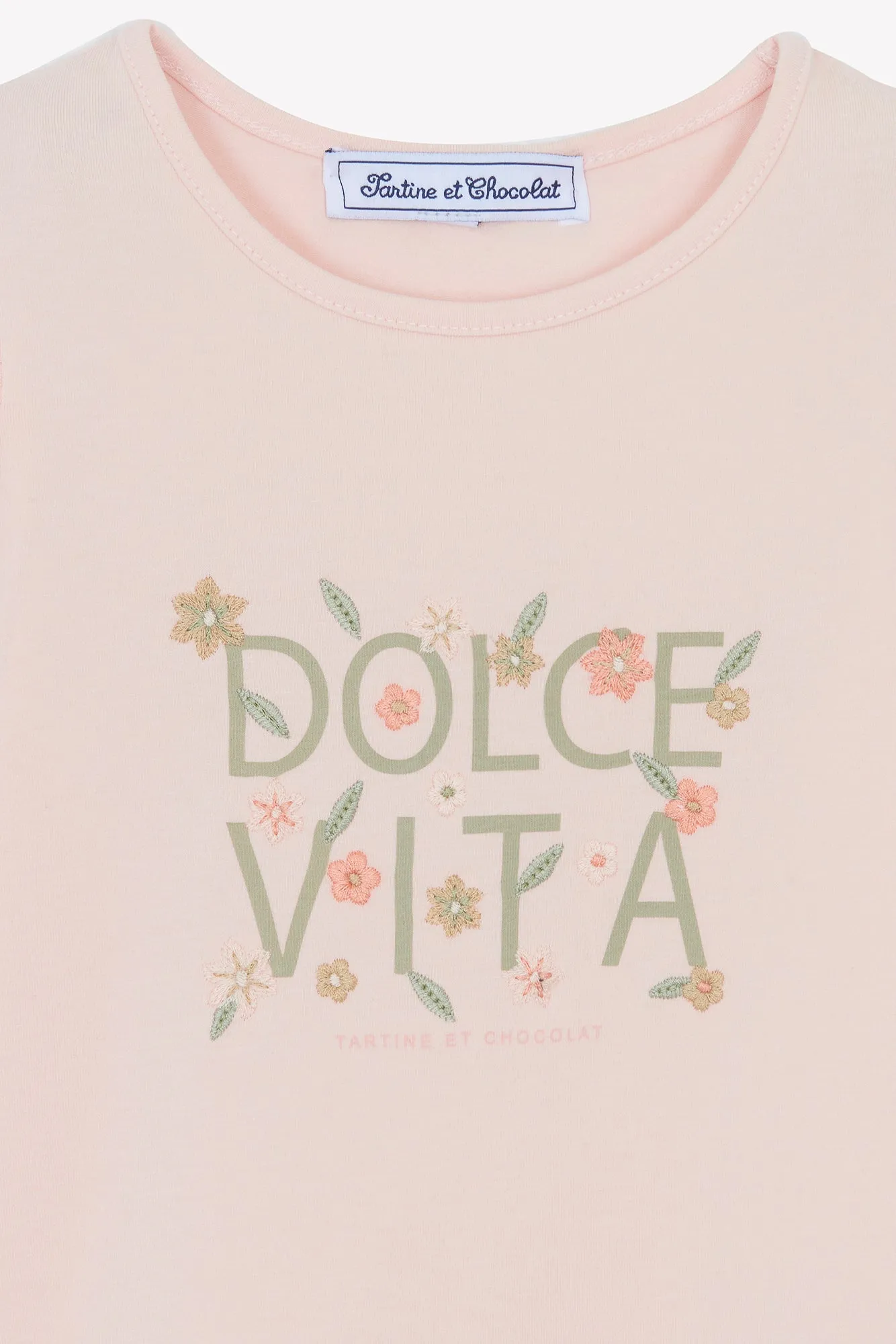 Tartine Et Chocolat Boys Girls ECHAPPEE ROMANTIQUE TEESHIRTD - Rose ancien