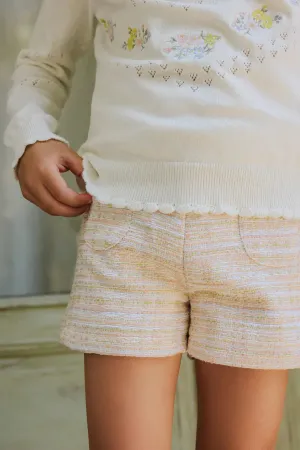 Tartine Et Chocolat Boys Girls JARDIN D'ETE SHORT F - Nacre