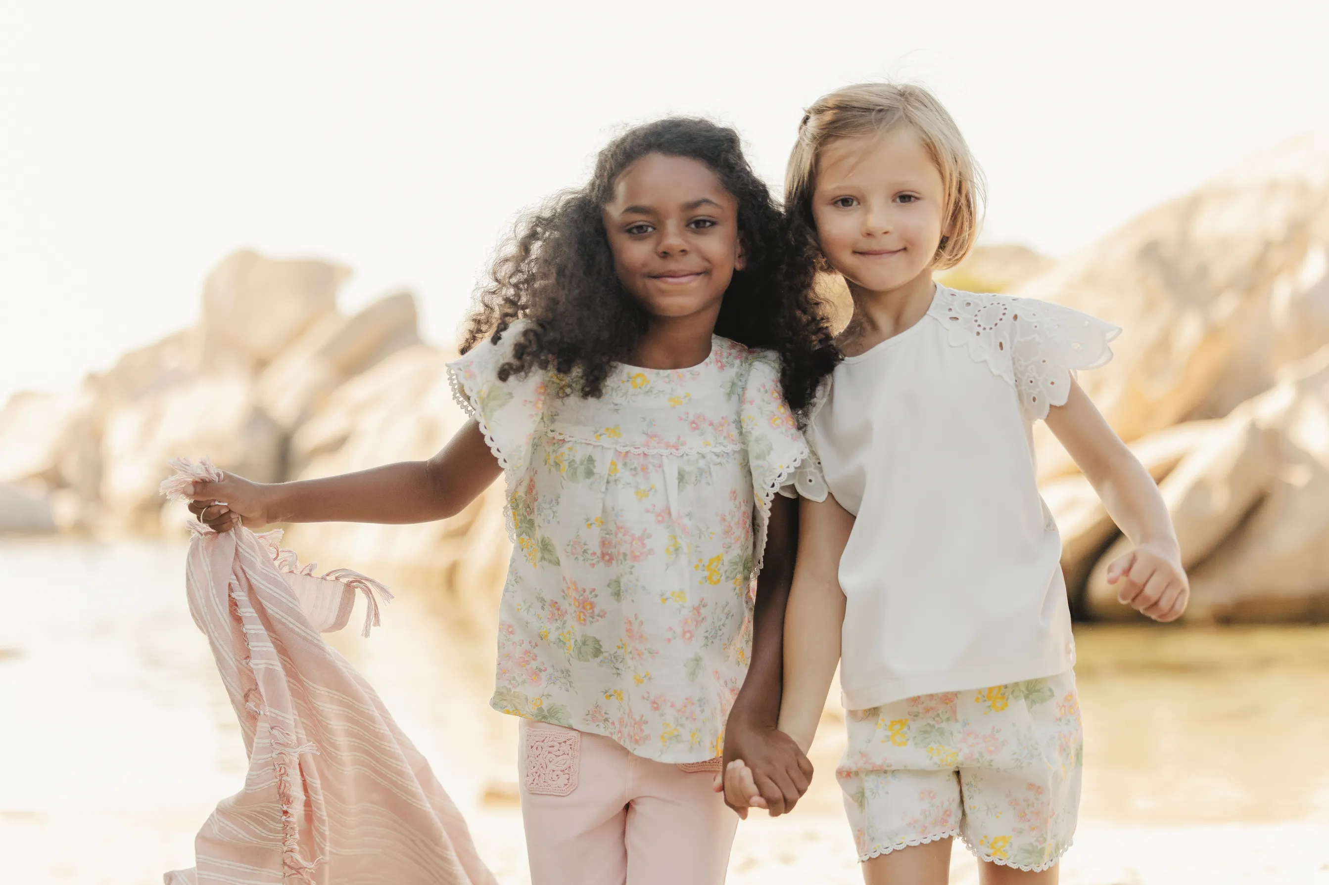 Tartine Et Chocolat Boys Girls JARDIN D'ETE SHORTA - Nacre