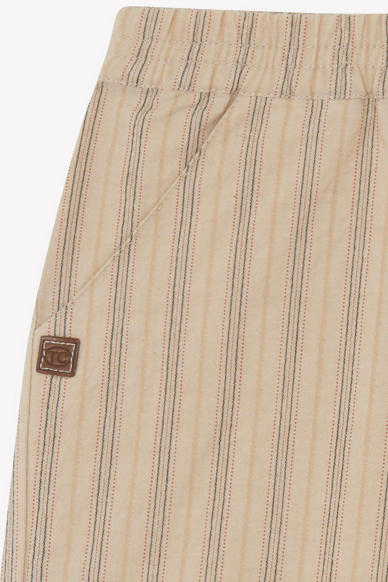 Tartine Et Chocolat Boys Girls PETIT COWBOY SHORT16BIS - Ocre