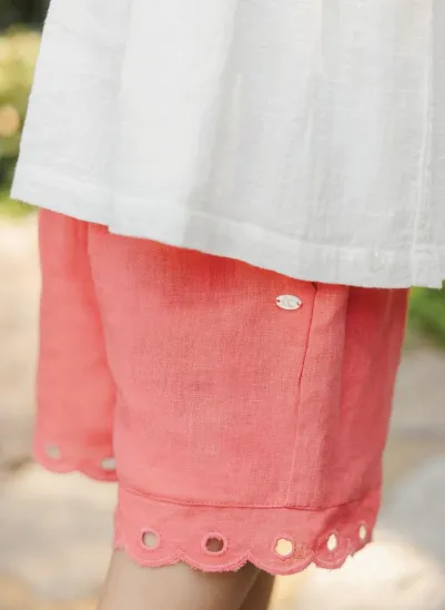Tartine Et Chocolat Boys Girls TRESOR D'ETE SHORTE - corail