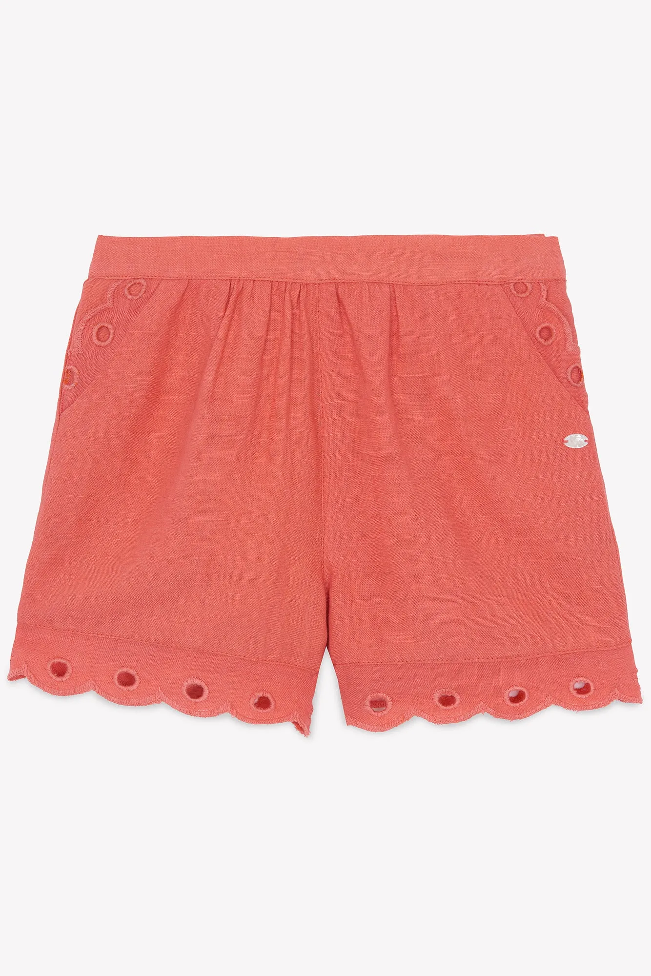 Tartine Et Chocolat Boys Girls TRESOR D'ETE SHORTE - corail