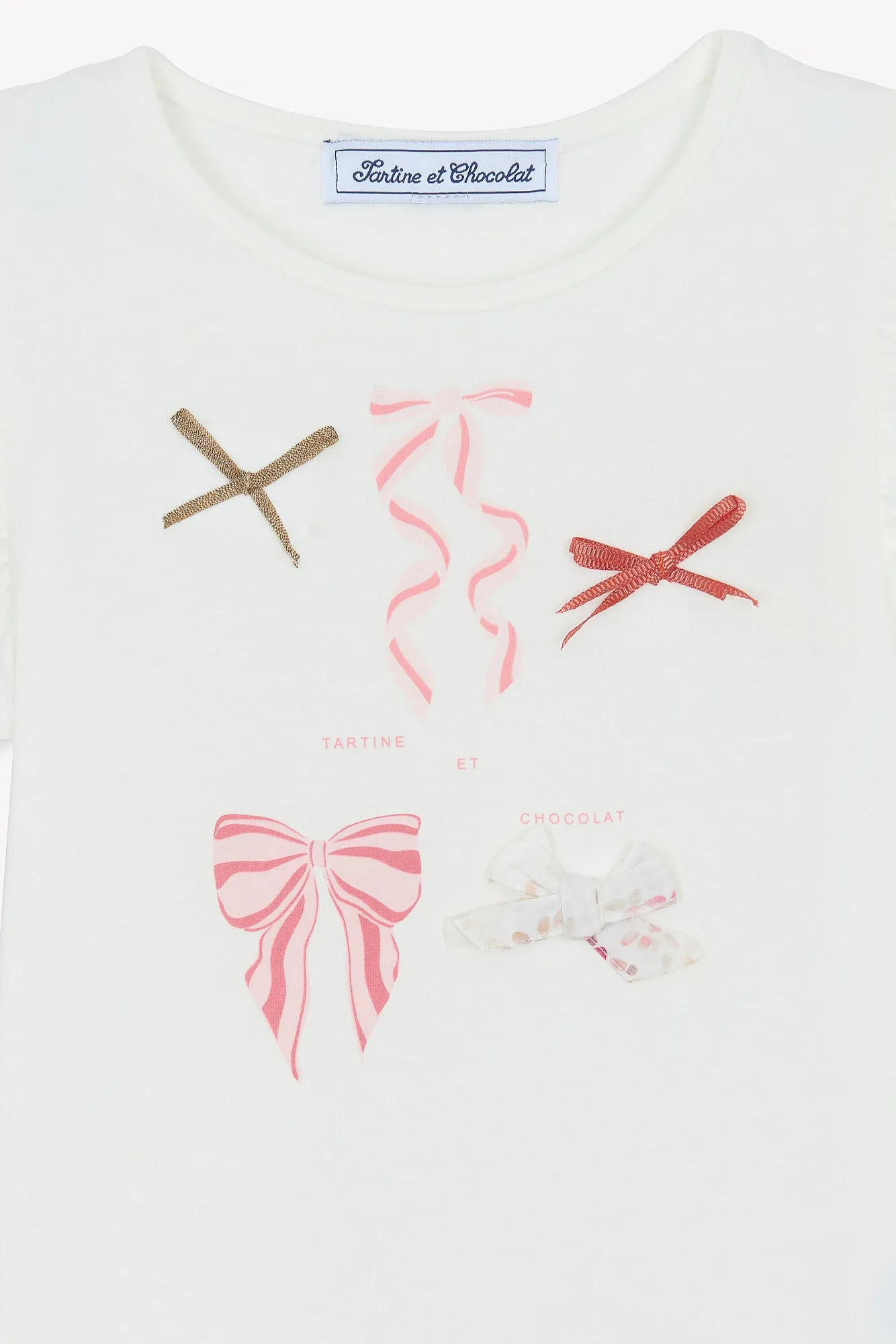 Tartine Et Chocolat Boys Girls TRESOR D'ETE TEESHIRTE - NACRE