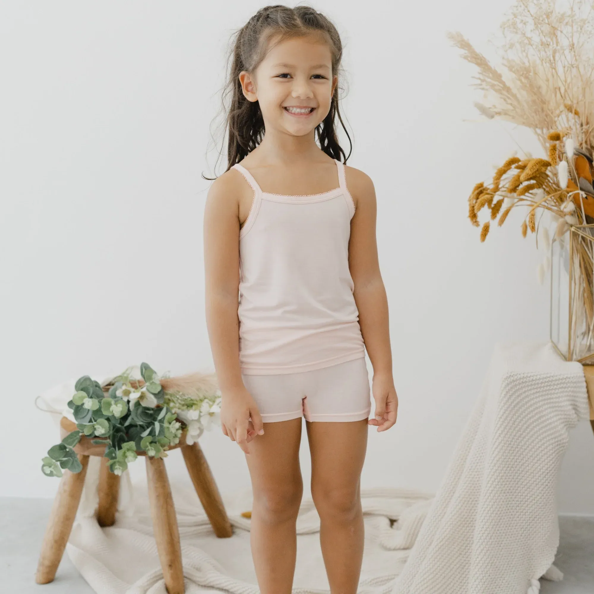 Teen Girls' Tencel™ Micro Modal Shorties - Set Of 2 Babykids_just-peachy