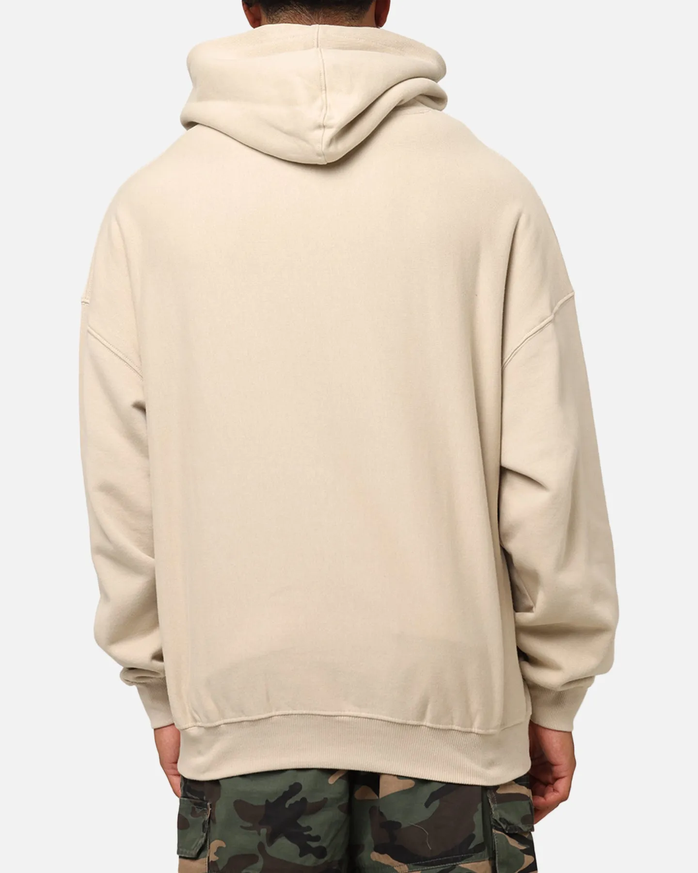The Anti Order Dimension Boxy Hoodie Stone