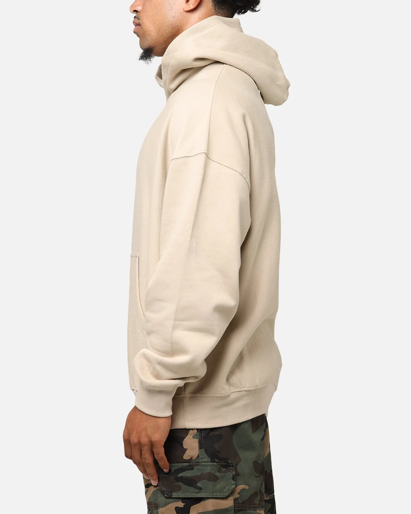 The Anti Order Dimension Boxy Hoodie Stone