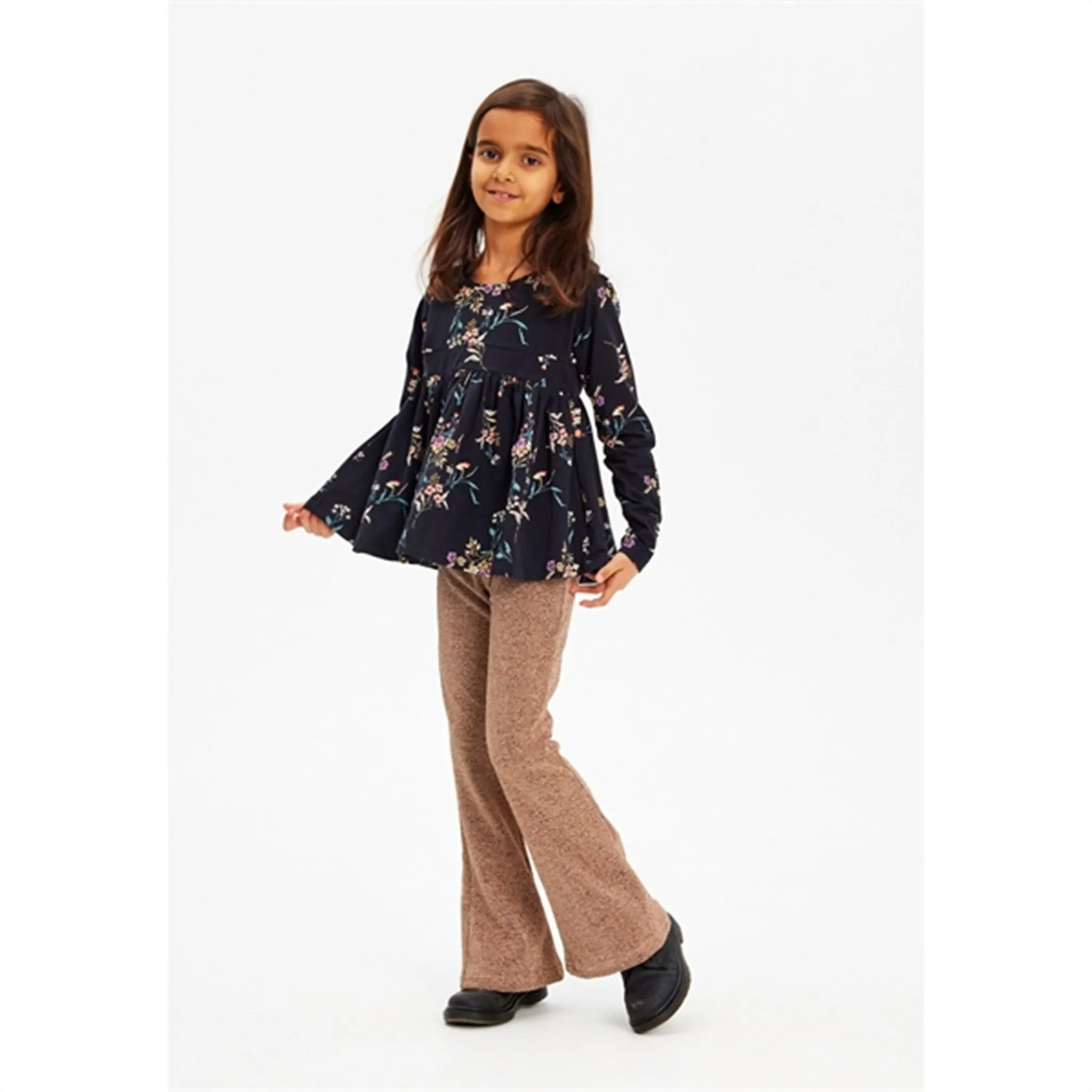 The New Gold Glitter dalou Flared Pants Babykids_The-New