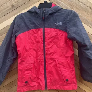 The North Face The North Face - Kid's Fleece-Lined Rain Jacket - MSRP $130: Grey/Pink-children-MD (10/12)
