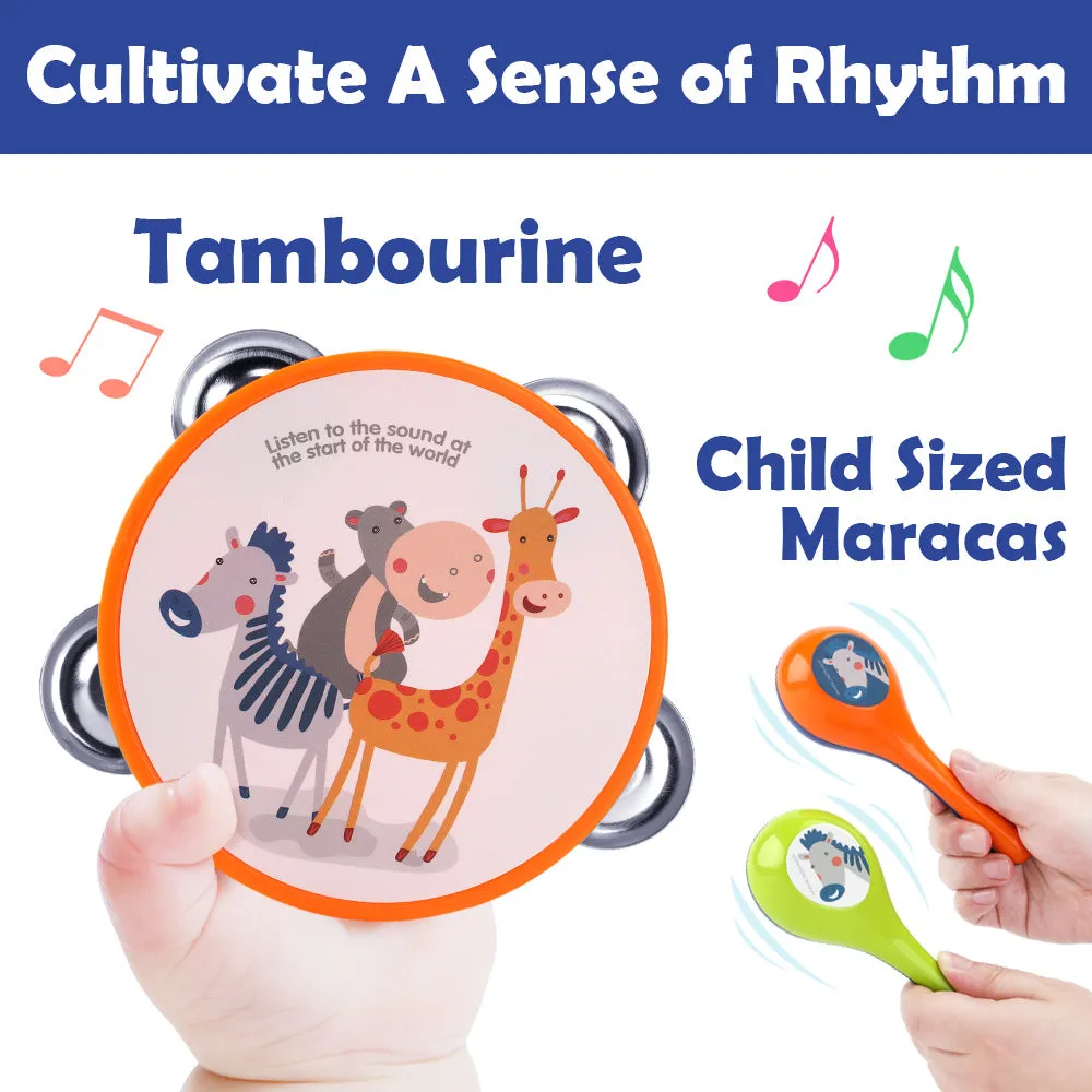 Toddler Kids Drum Set Musical Instruments Toys