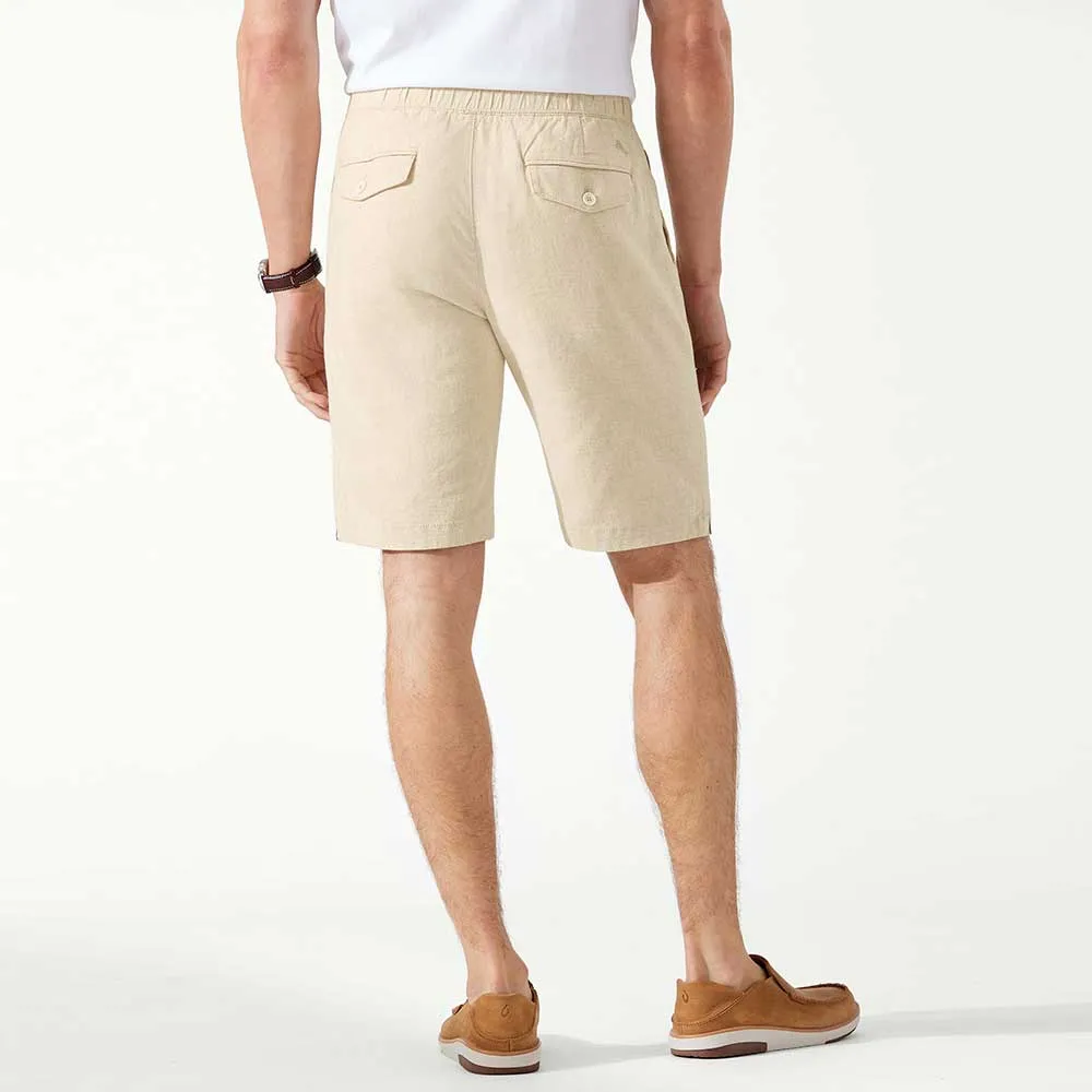 Tommy Bahama 10-Inch Linen In Paradise Shorts - Natural Linen Tommy Bahama Clothing