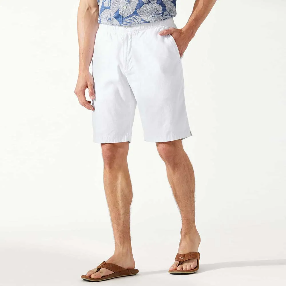 Tommy Bahama 10-Inch Linen In Paradise Shorts - White Tommy Bahama Clothing