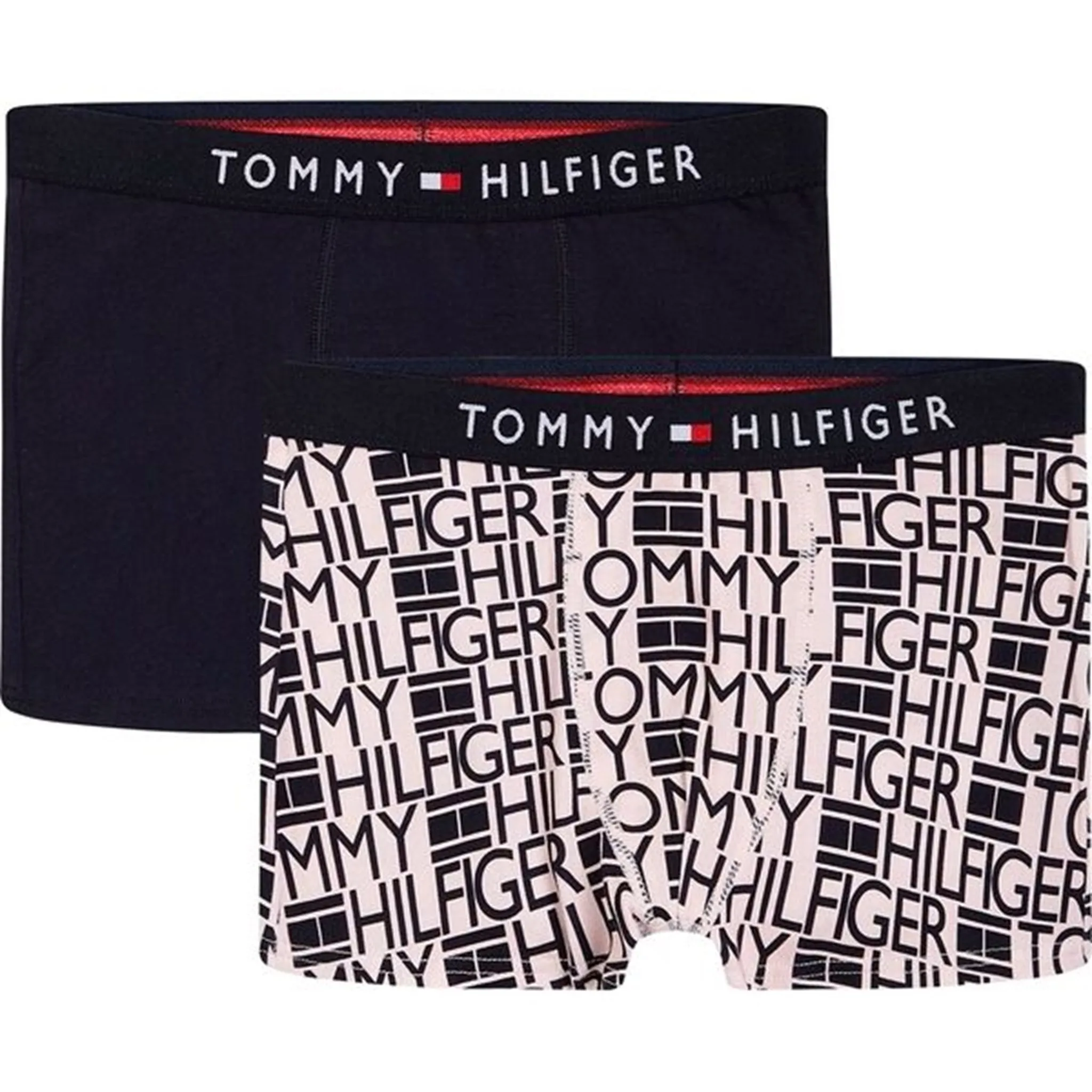 Tommy Hilfiger Boy 2-pack Trunk Flag/Logo/Desert Sky Babykids_Tommy-Hilfiger