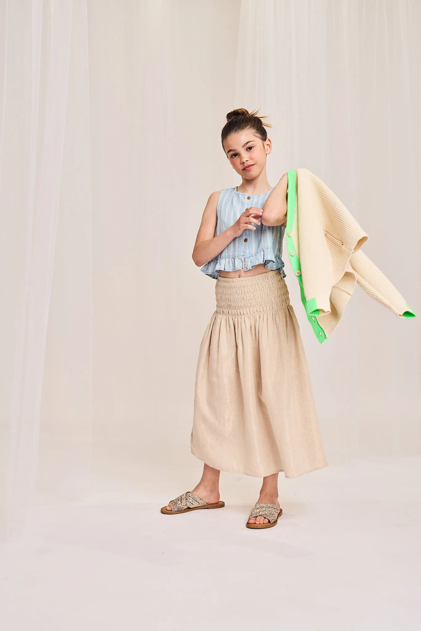 uhuru skirt gold 000013 - gold Ao76 Clothes Boys Girls