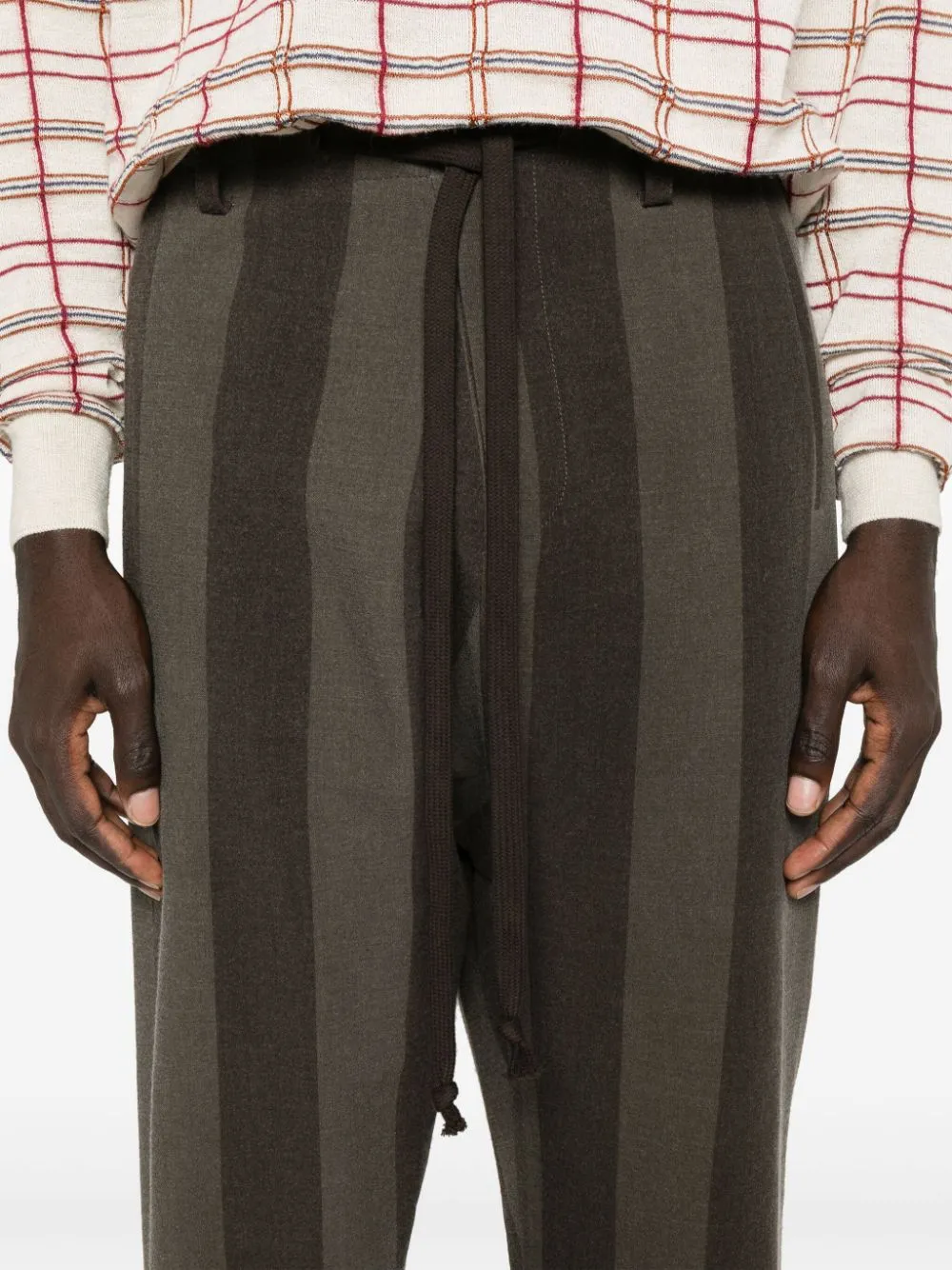 UMA WANG - Men Cuneo Perch Pants Clothing_uma-wang