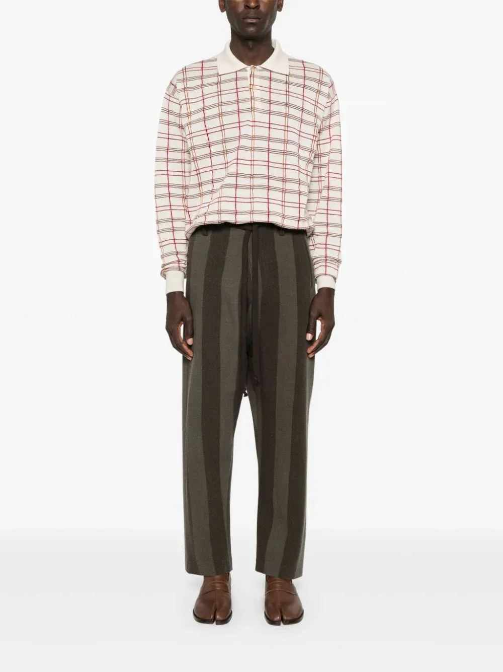 UMA WANG - Men Cuneo Perch Pants Clothing_uma-wang
