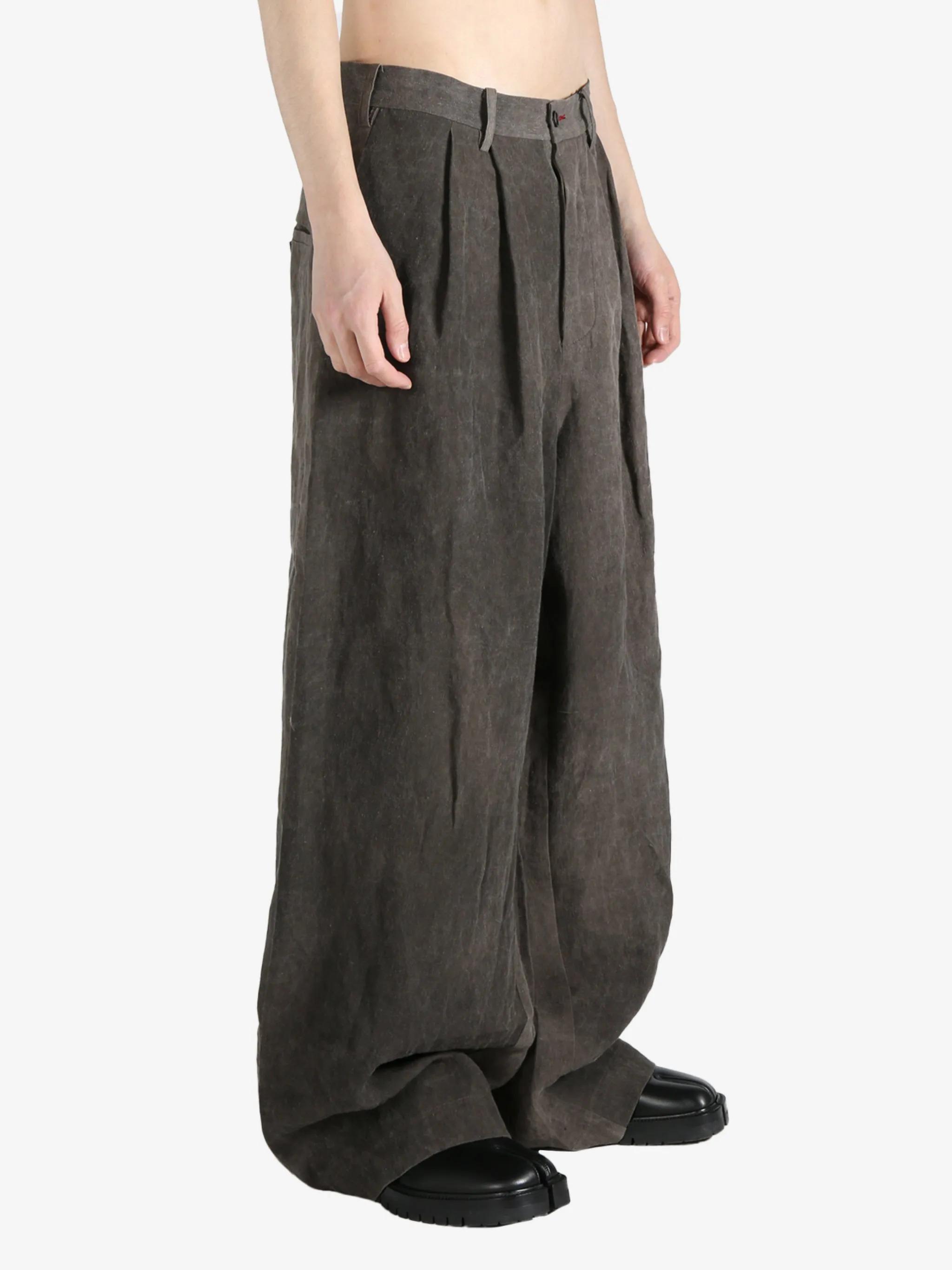 UMA WANG - Men Polky Pants Clothing_uma-wang