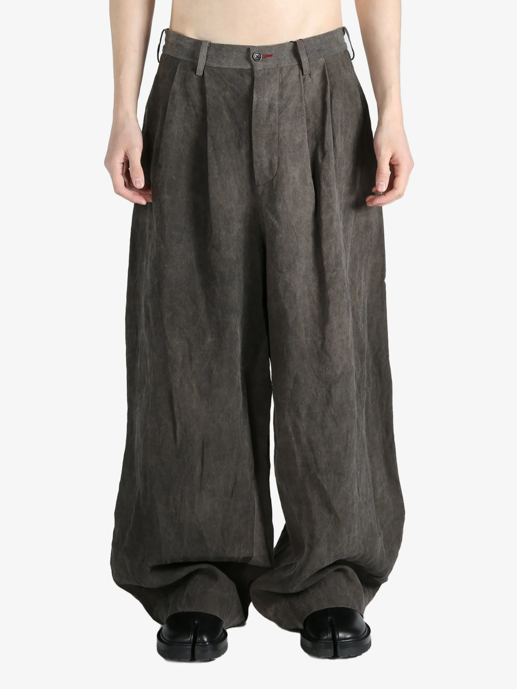 UMA WANG - Men Polky Pants Clothing_uma-wang