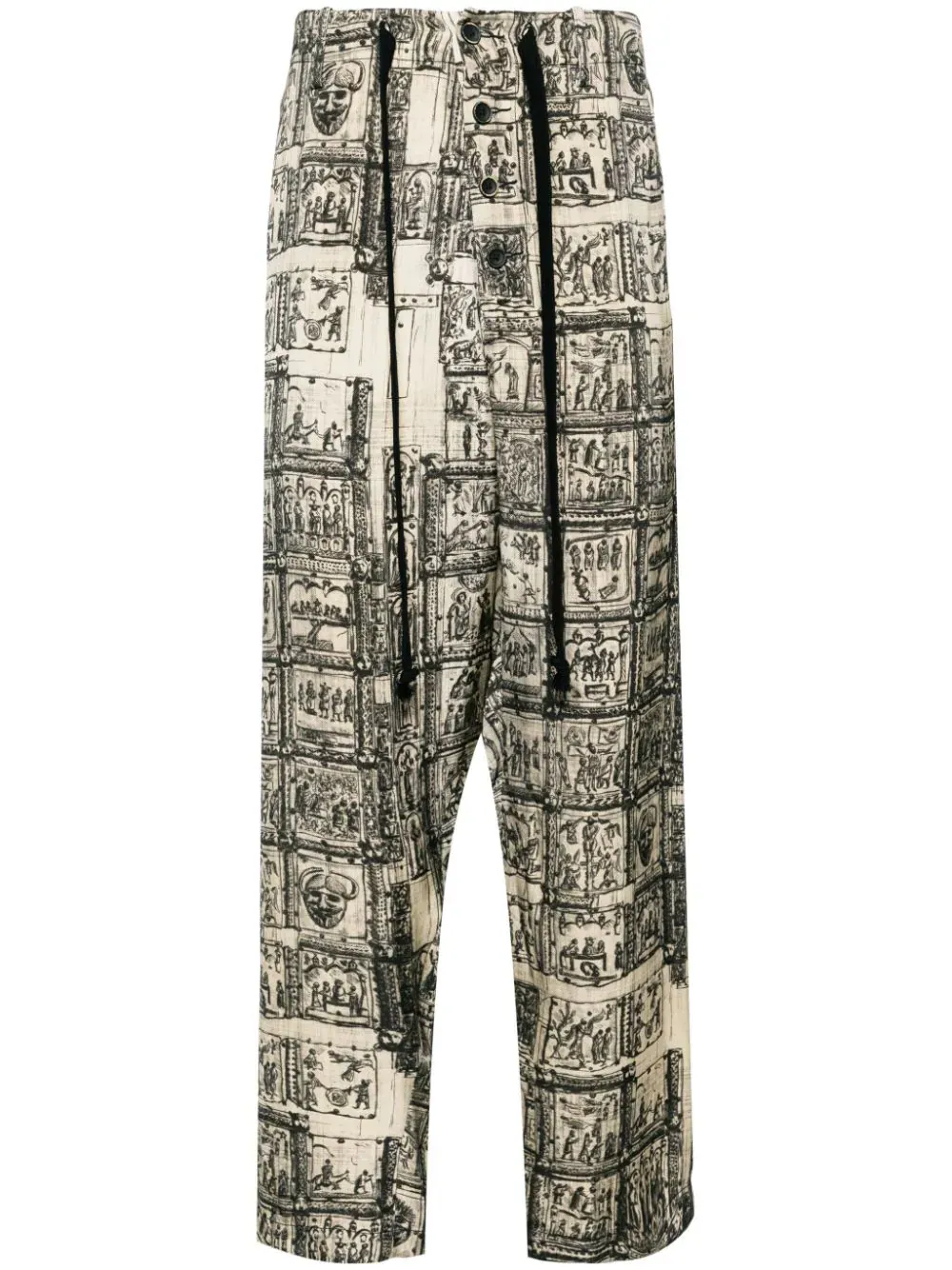 UMA WANG - Men Pooja Pants Clothing_uma-wang