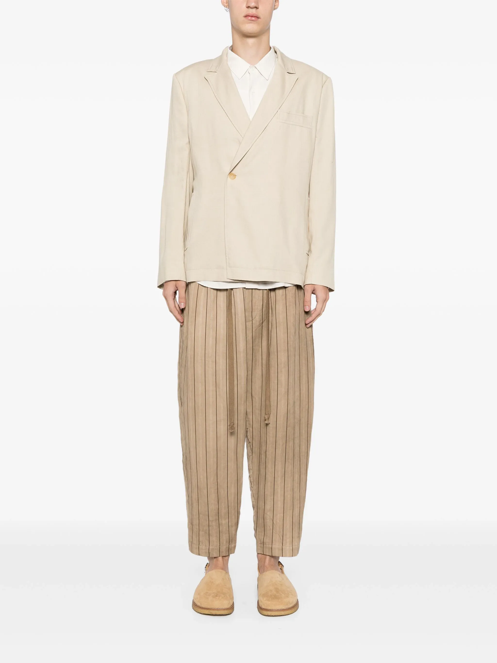 UMA WANG - Men Reloaded Pigiama Pants Clothing_uma-wang