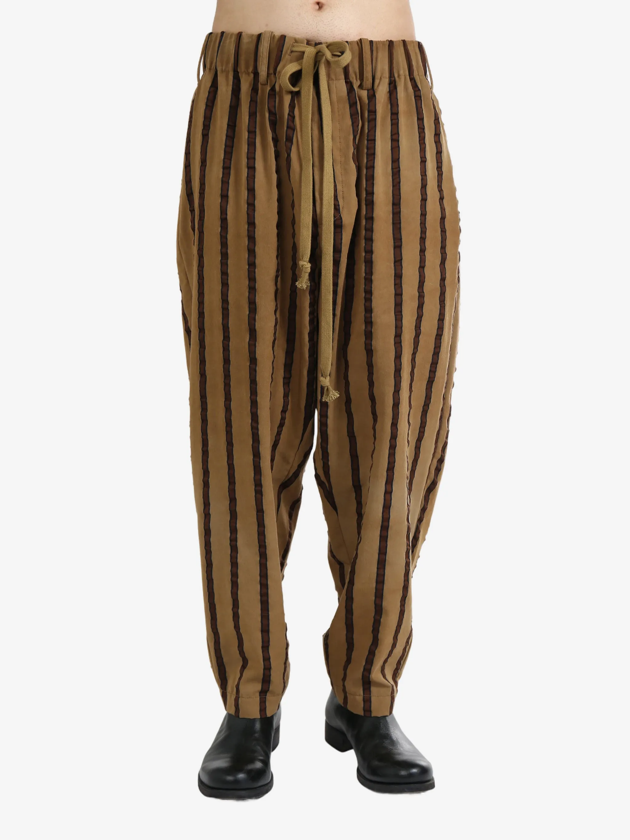 UMA WANG - Men Toffee Pigiama Pants Clothing_uma-wang