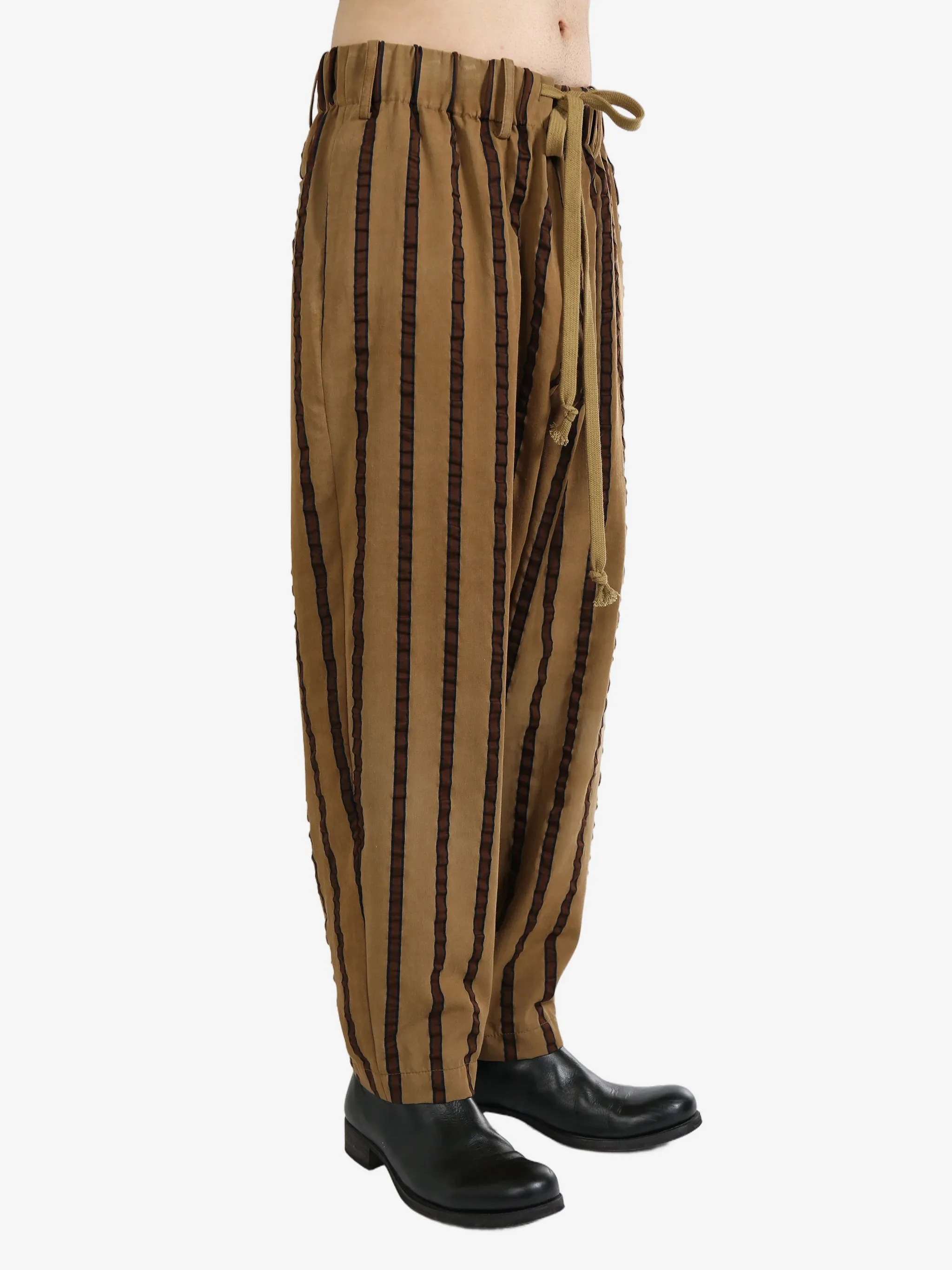 UMA WANG - Men Toffee Pigiama Pants Clothing_uma-wang