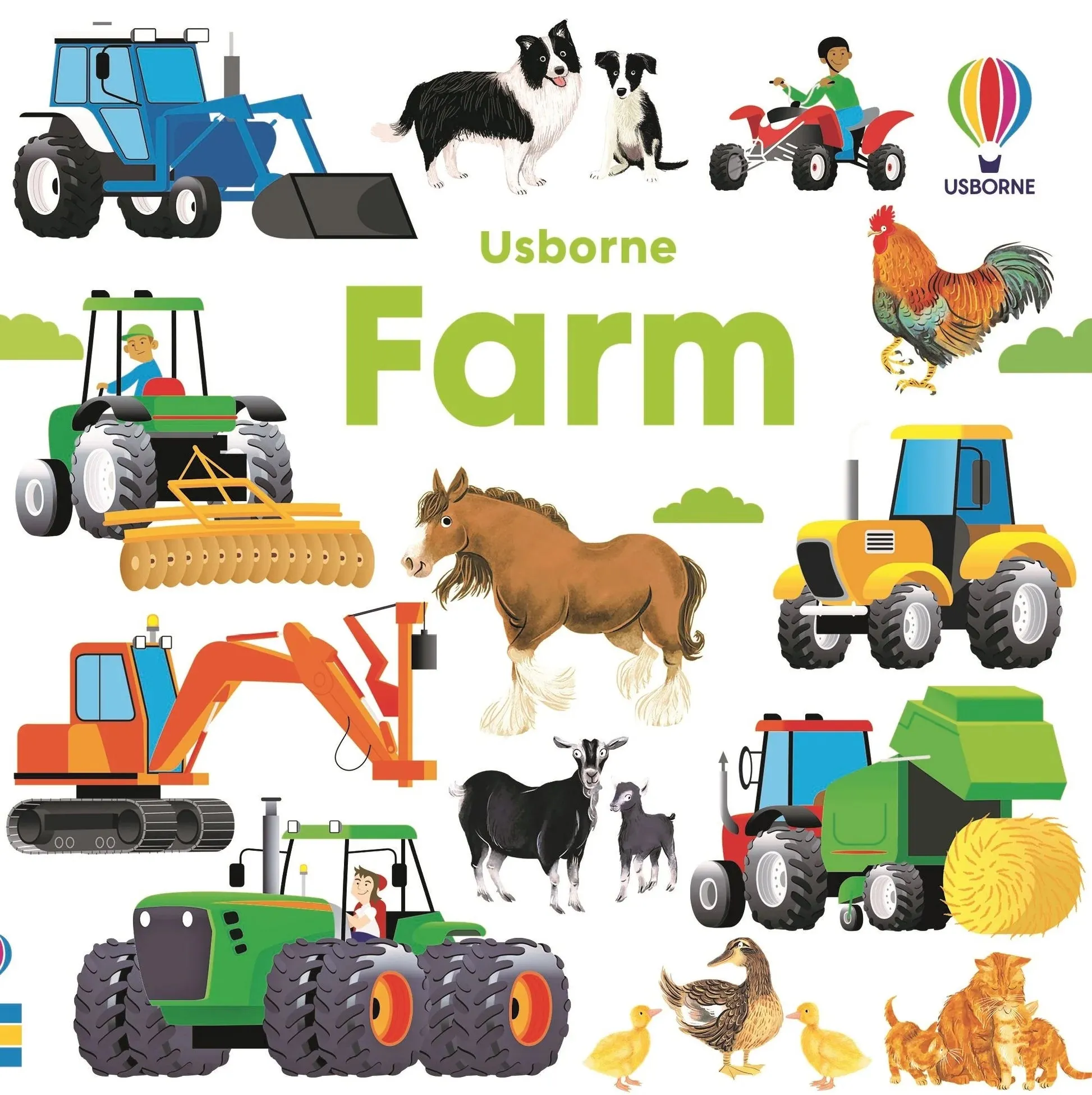 Usborne Book & Jigsaw: Farm