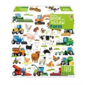 Usborne Book & Jigsaw: Farm