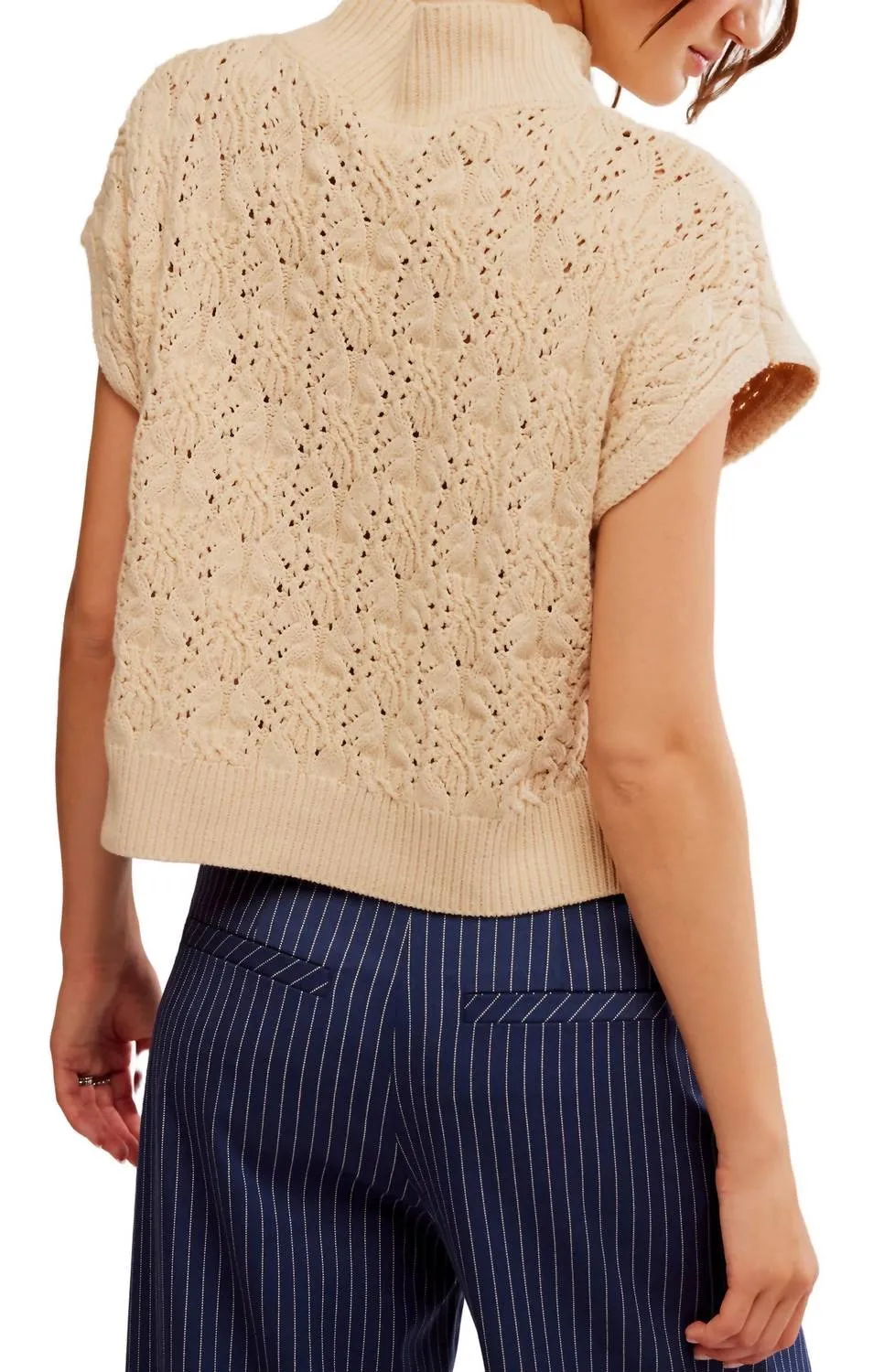 Vickie Mock Neck Sweater