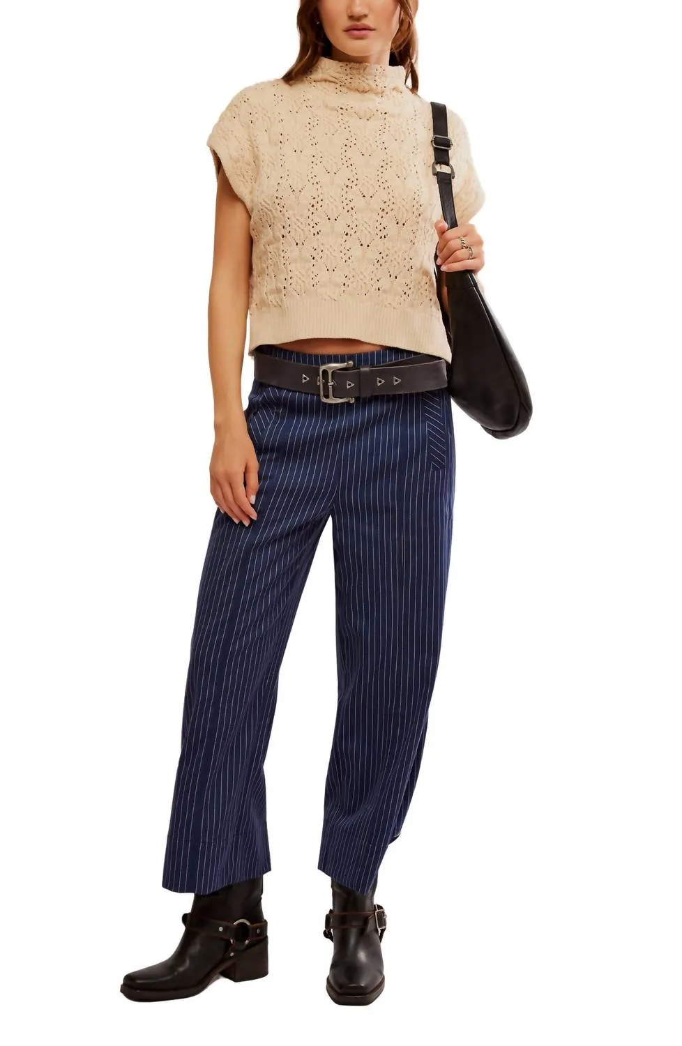Vickie Mock Neck Sweater
