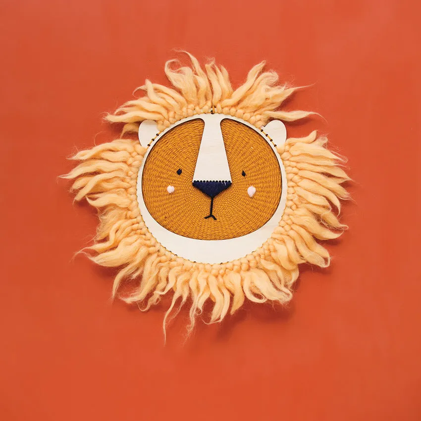 Wall Decor Weaving Kit - Lion