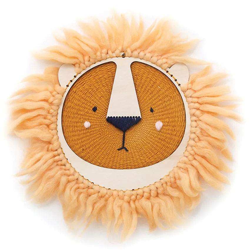 Wall Decor Weaving Kit - Lion