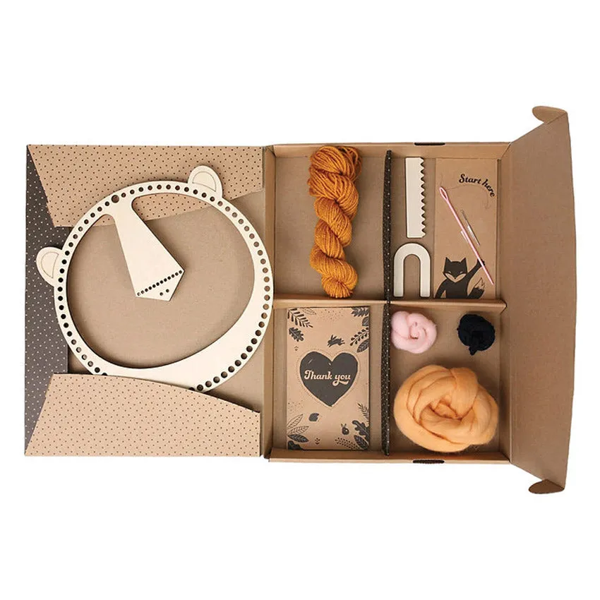 Wall Decor Weaving Kit - Lion
