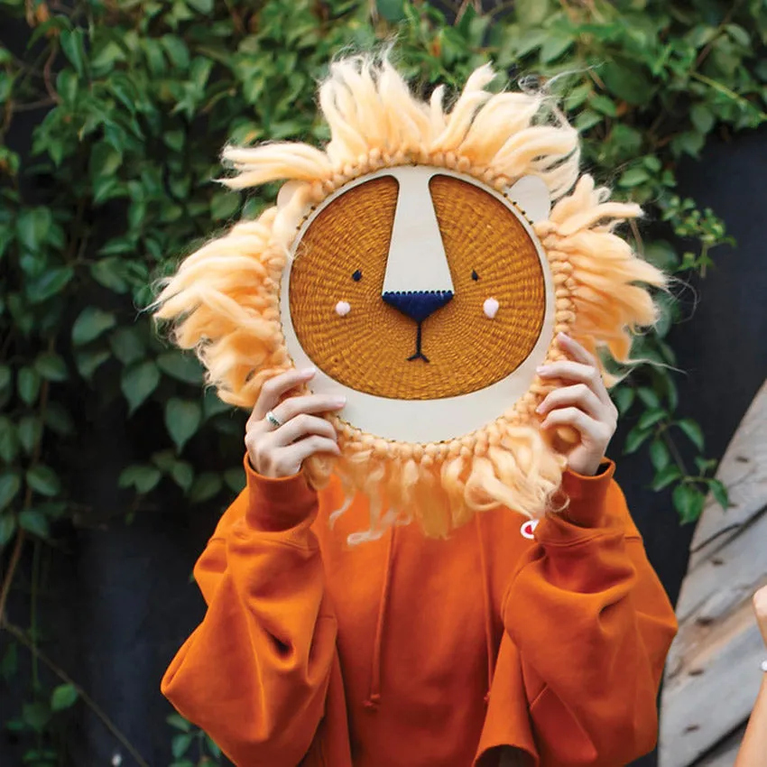 Wall Decor Weaving Kit - Lion