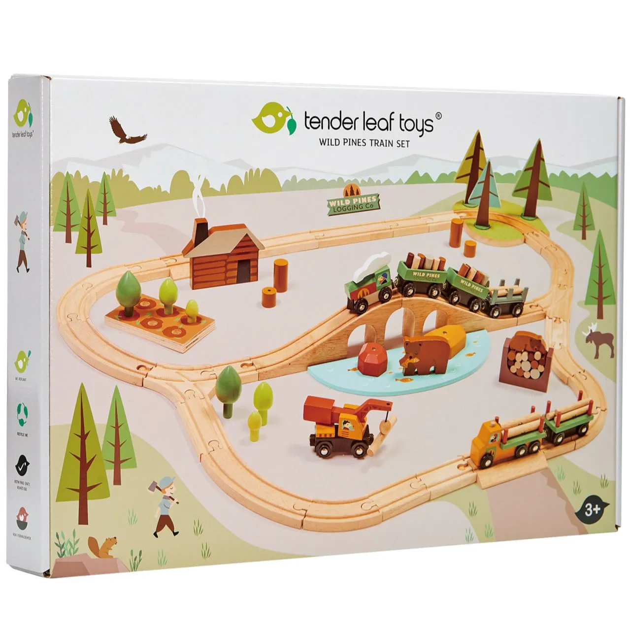 Wild Pines Large Train Set