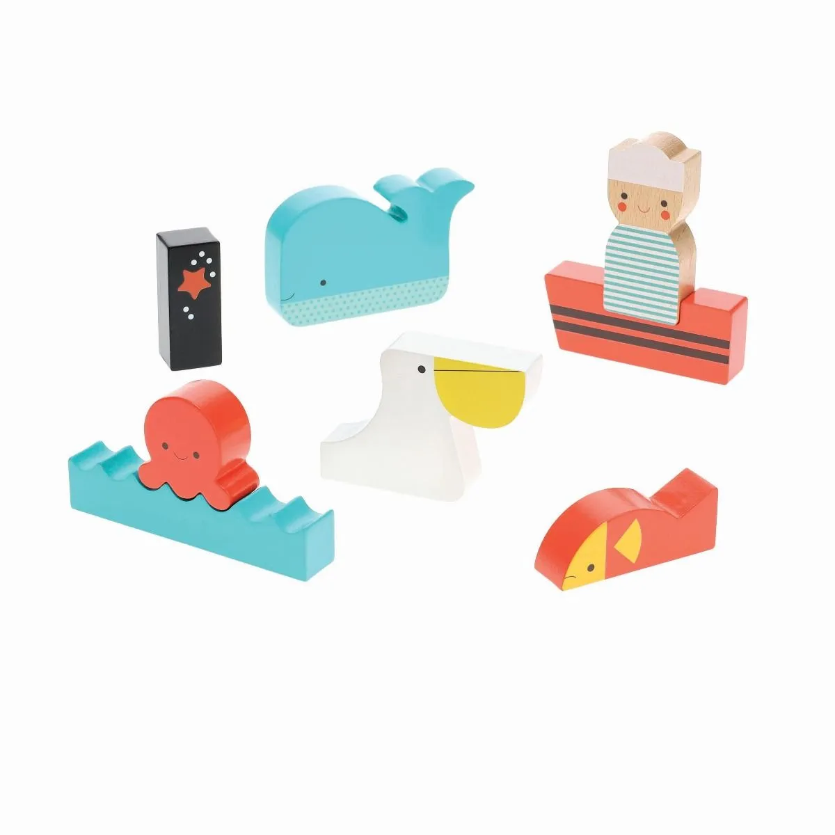 Wooden Puzzle & Play - At The Sea